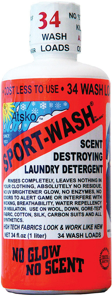 Atsko Sport-Wash Laundry Detergent - 34 oz