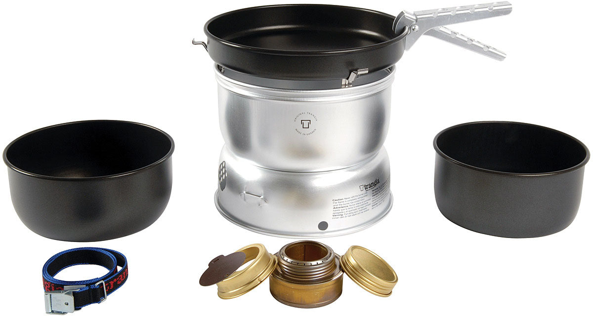 Trangia 25-5 UL Alcohol Stove Kit — spirit burner included; pictured gas burner is not included