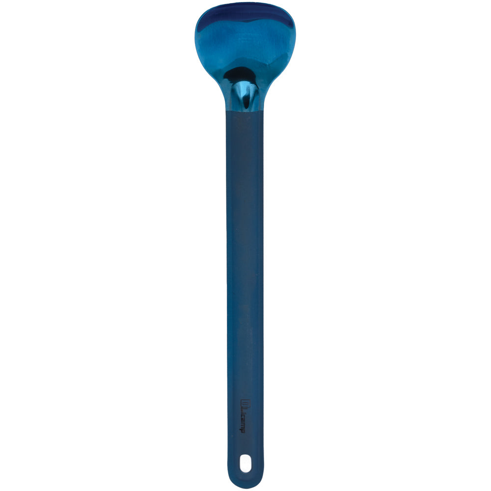 Olicamp Long Titanium Spoon - Blue - official manufacturer image 5