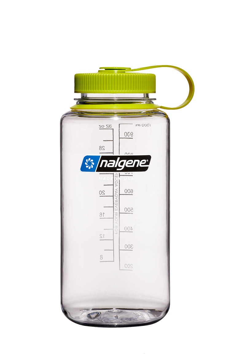Nalgene Sustain 32 oz Wide Mouth Bottle - Clear