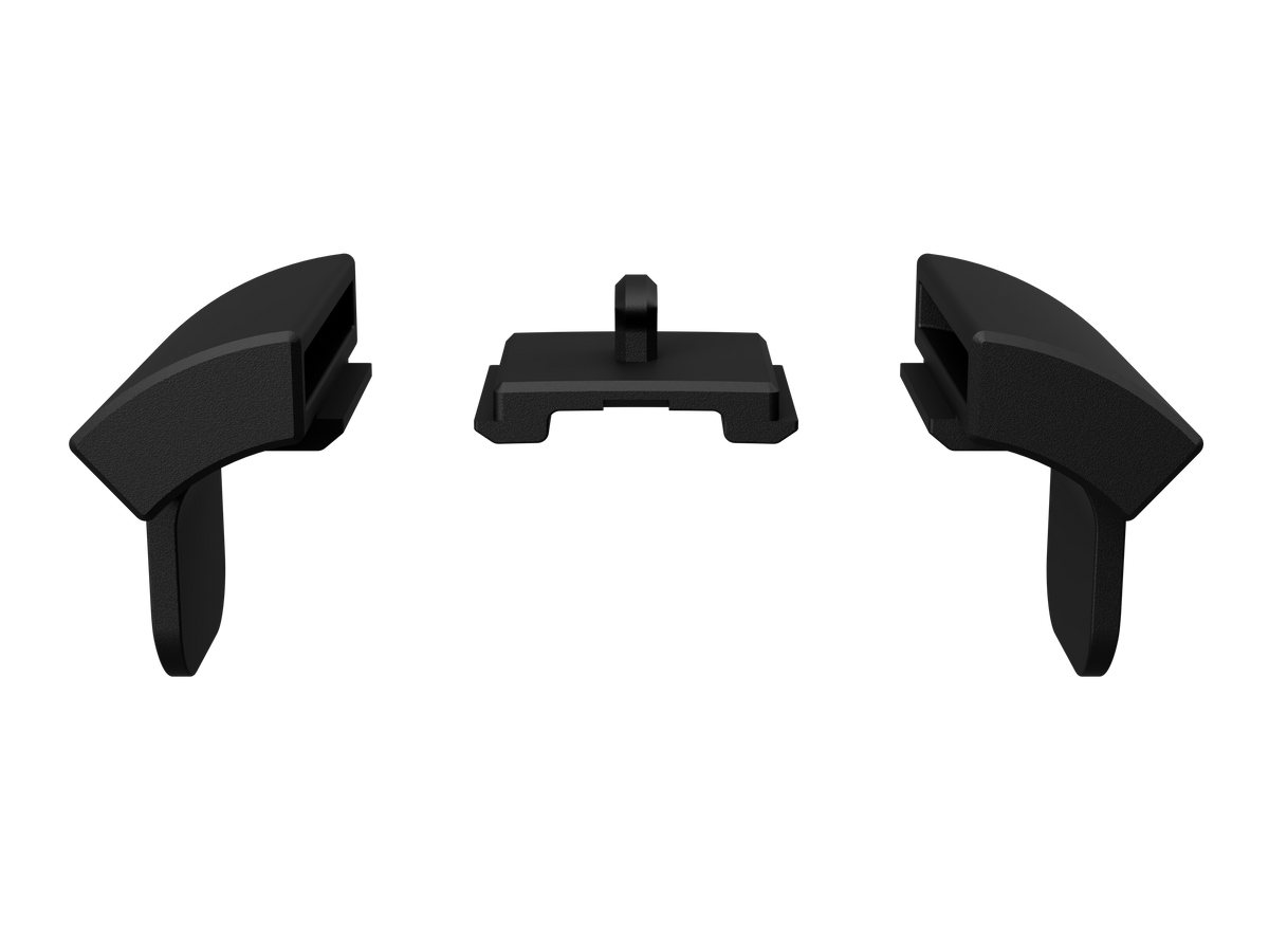 Hoss adapter-kit parts laid out separately