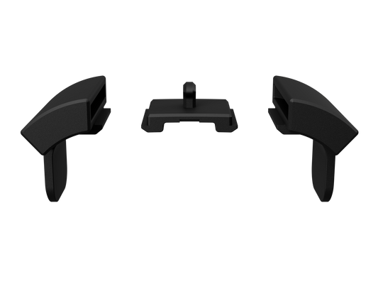Hoss adapter-kit parts laid out separately