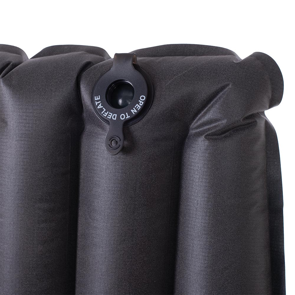 Peregrine Aerie UL air pad with the valve cap open