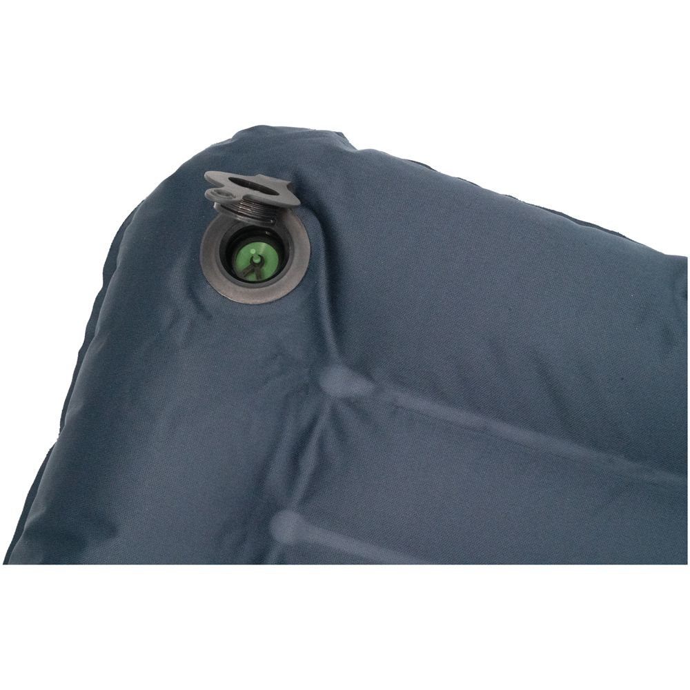 Close-up of the open valve on the Peregrine Aerie Ultralight Pillow