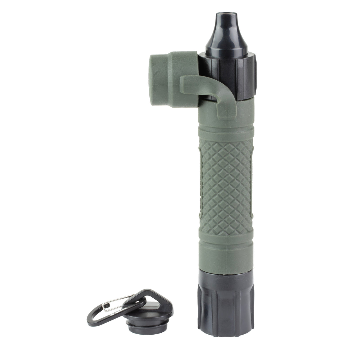 Aquamira Survival Straw Water Filter – Olive Drab Green