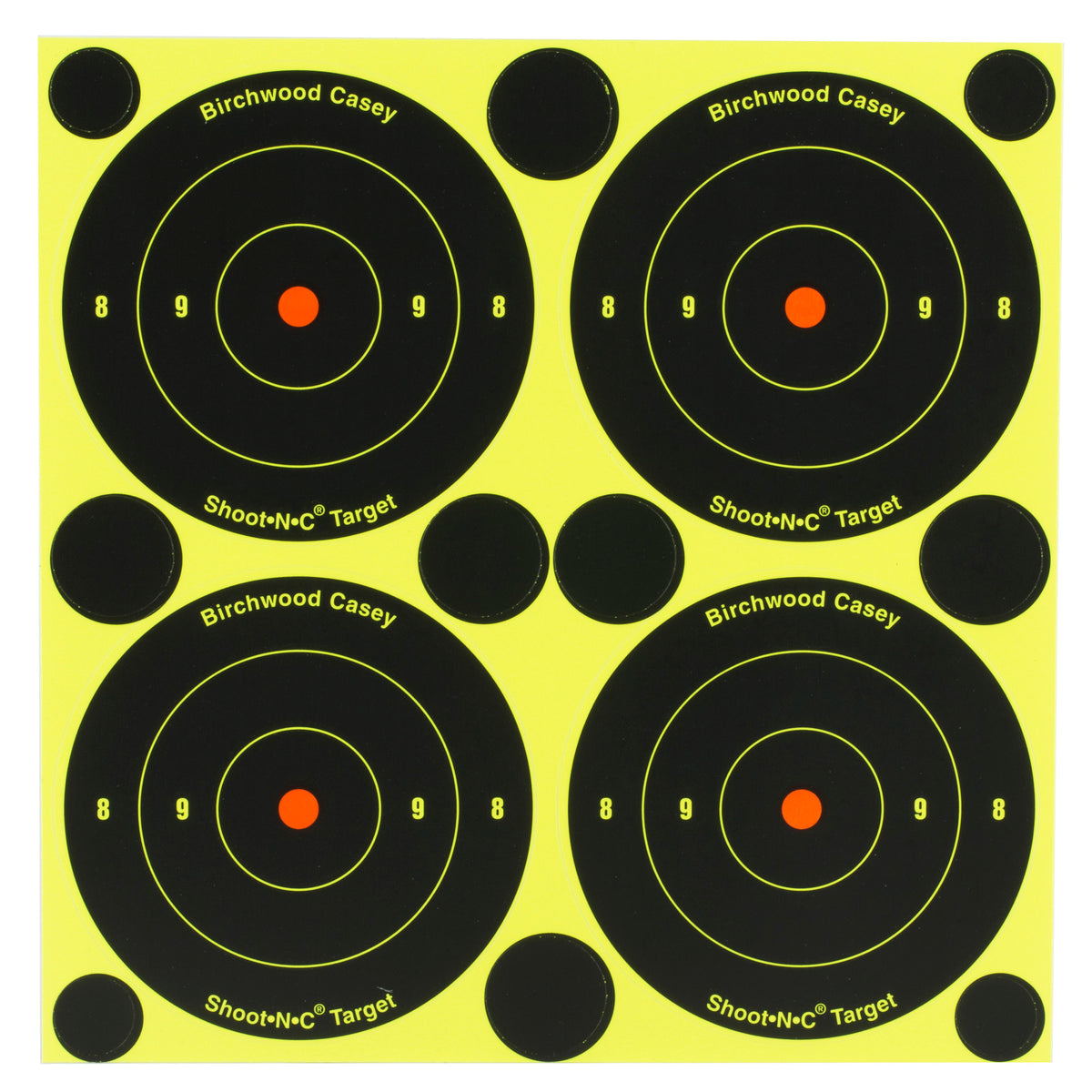 Birchwood Casey Shoot-N-C 3-inch bull's-eye targets 48 pack
