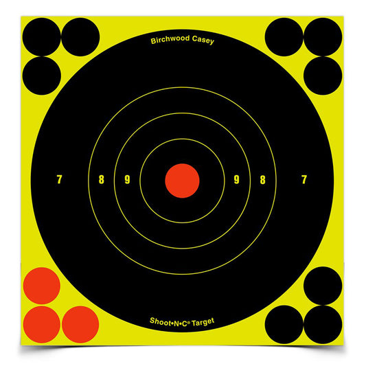 Birchwood Casey Shoot-N-C 6-inch bull's-eye targets 60 pack