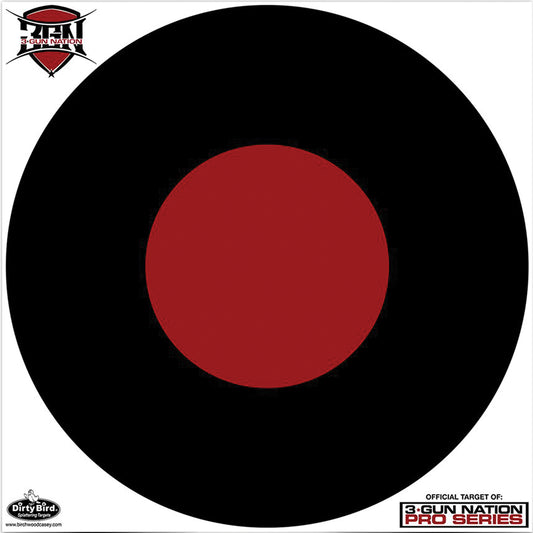 Birchwood Casey Dirty Bird 17.25-inch 3-Gun Nation reactive target five pack