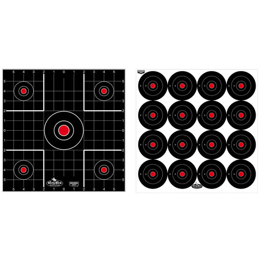 Birchwood Casey Dirty Bird 12-inch reactive target combo twelve pack
