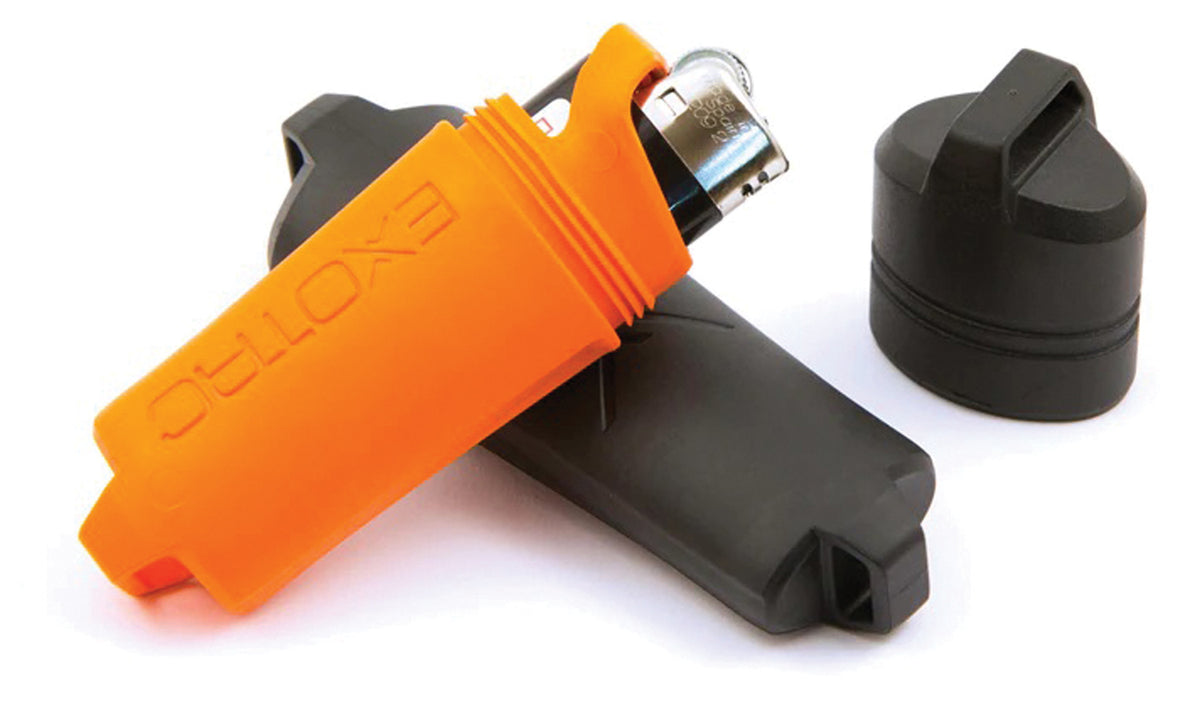 Exotac fireSLEEVE Waterproof Lighter Case - Orange