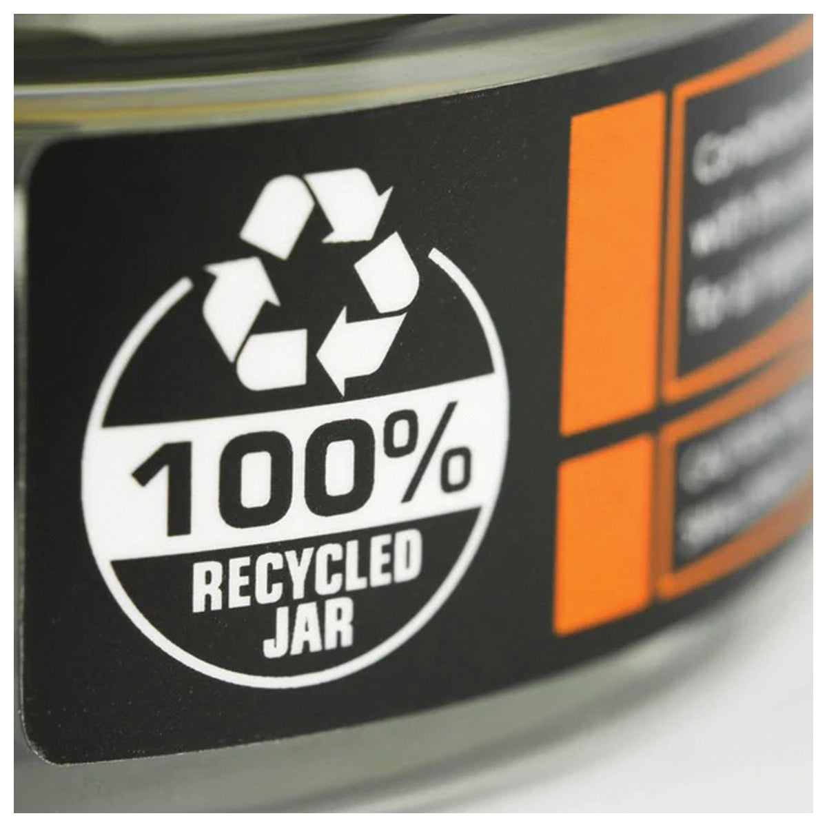 Close-up of the Grangers Waterproofing Wax jar packaging