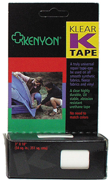Kenyon Klear K Repair Tape - 3 x 18 Inches