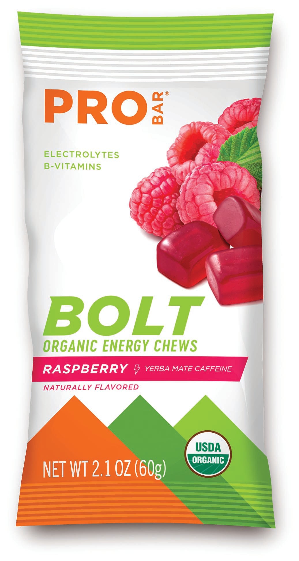 PROBAR Bolt Organic Energy Chews - Raspberry