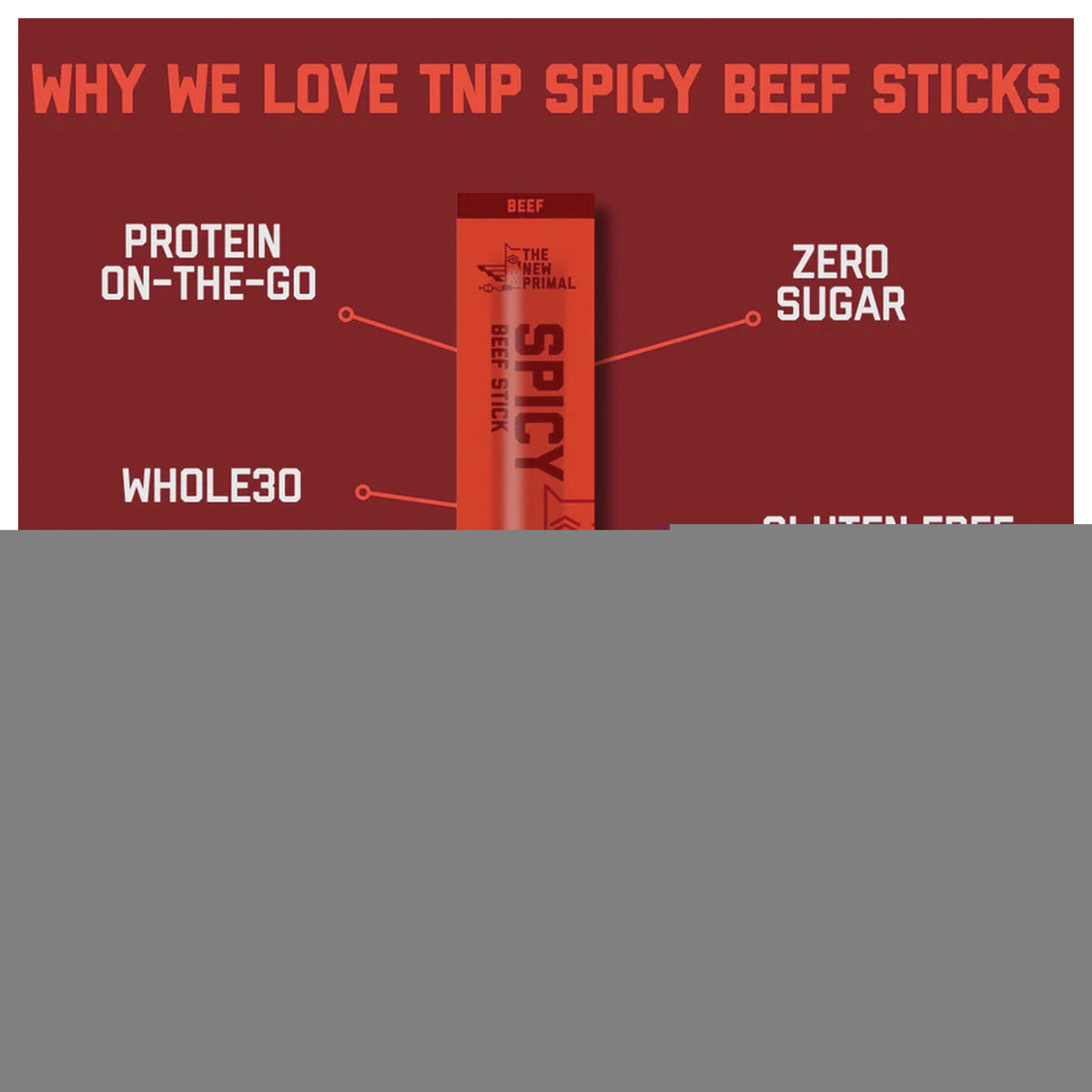 The New Primal Spicy Beef Snack Stick