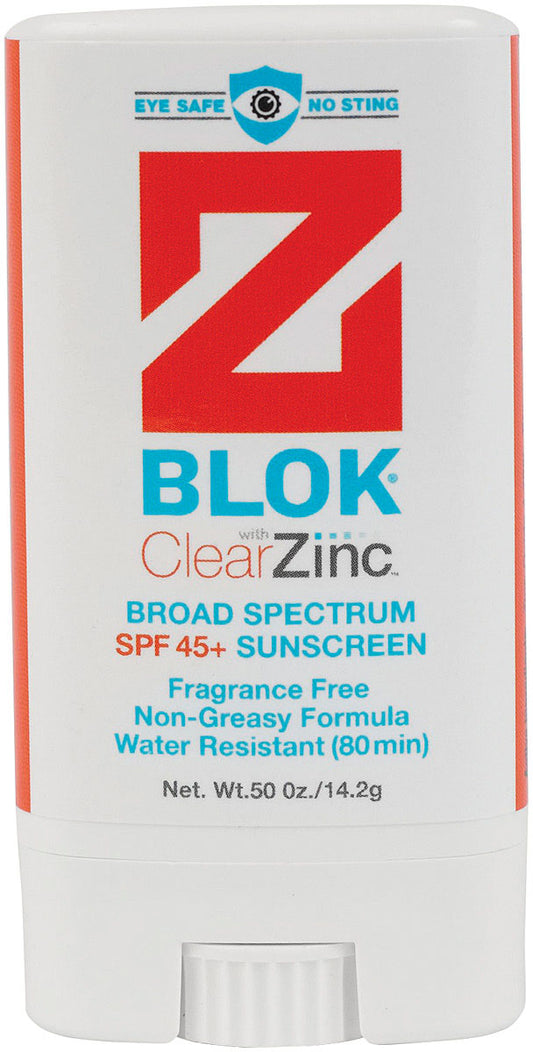 Z Blok Sunscreen Stick SPF 45 - 0.5 oz