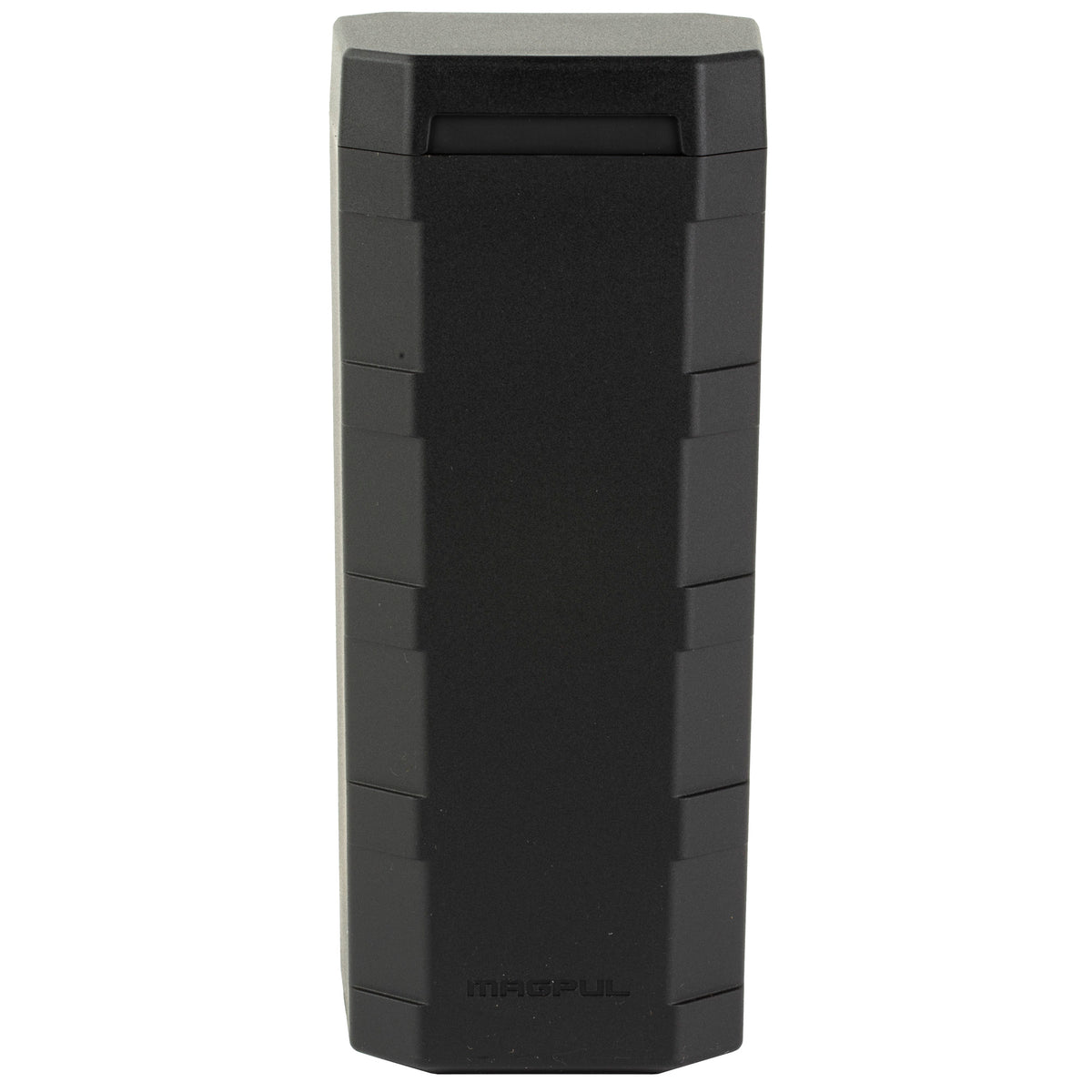 Black Magpul DAKA Can 2.0 upright with the top lid closed