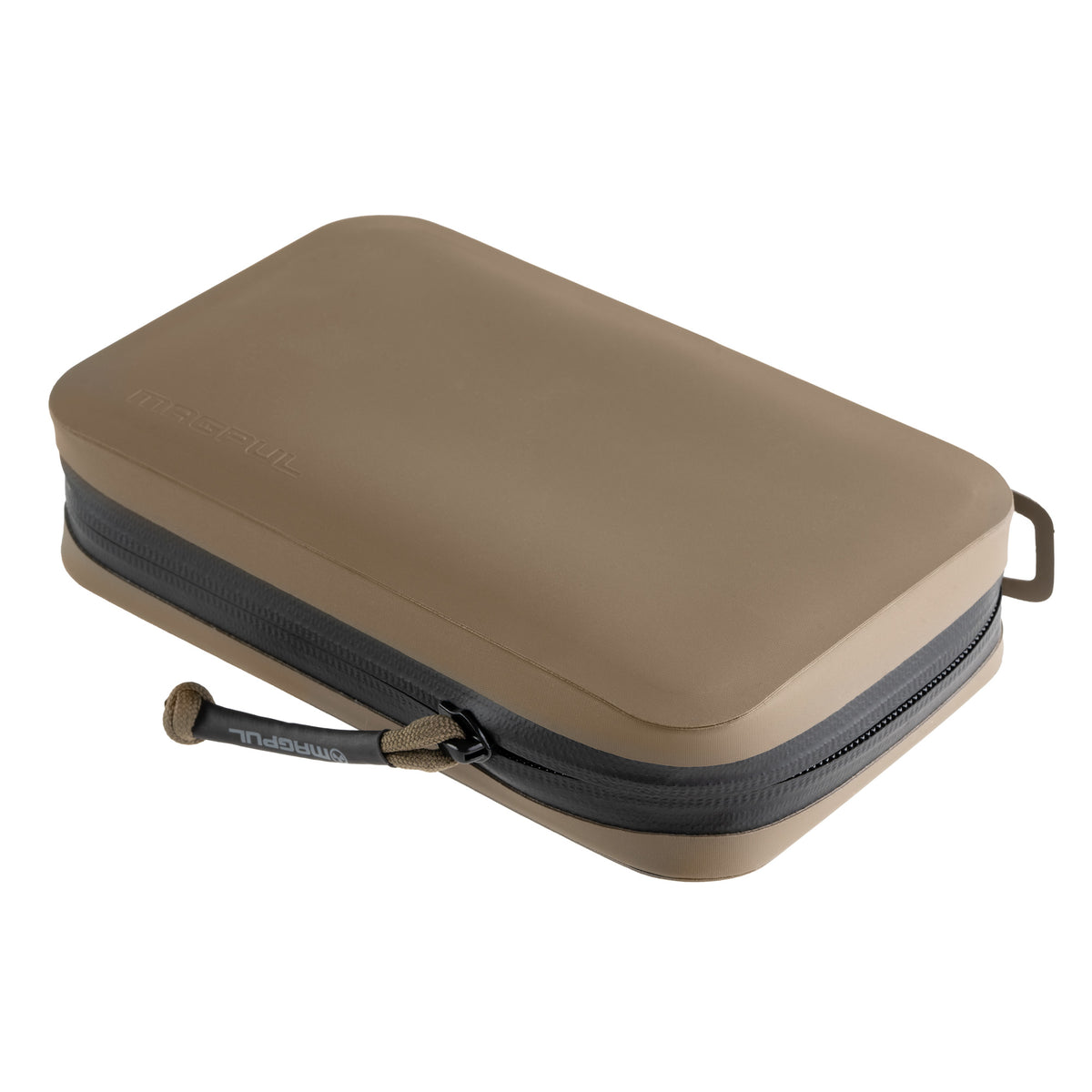 Flat Dark Earth Magpul DAKA Utility Organizer, Standard, closed and lying flat