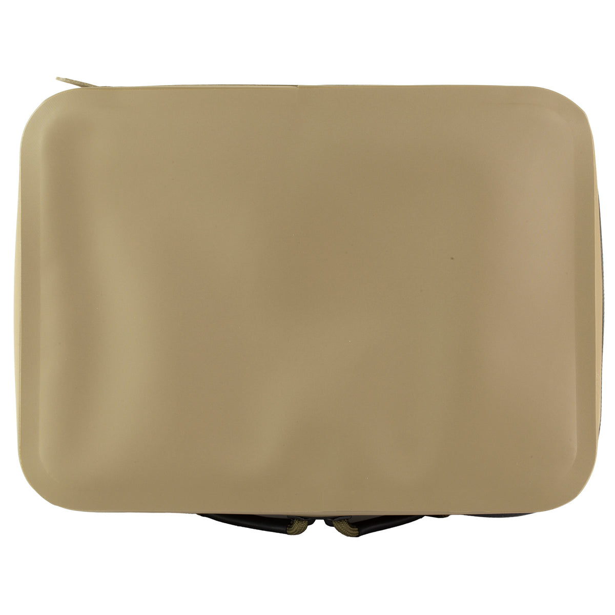 Reverse side of the closed Flat Dark Earth Magpul DAKA Utility Organizer, Large