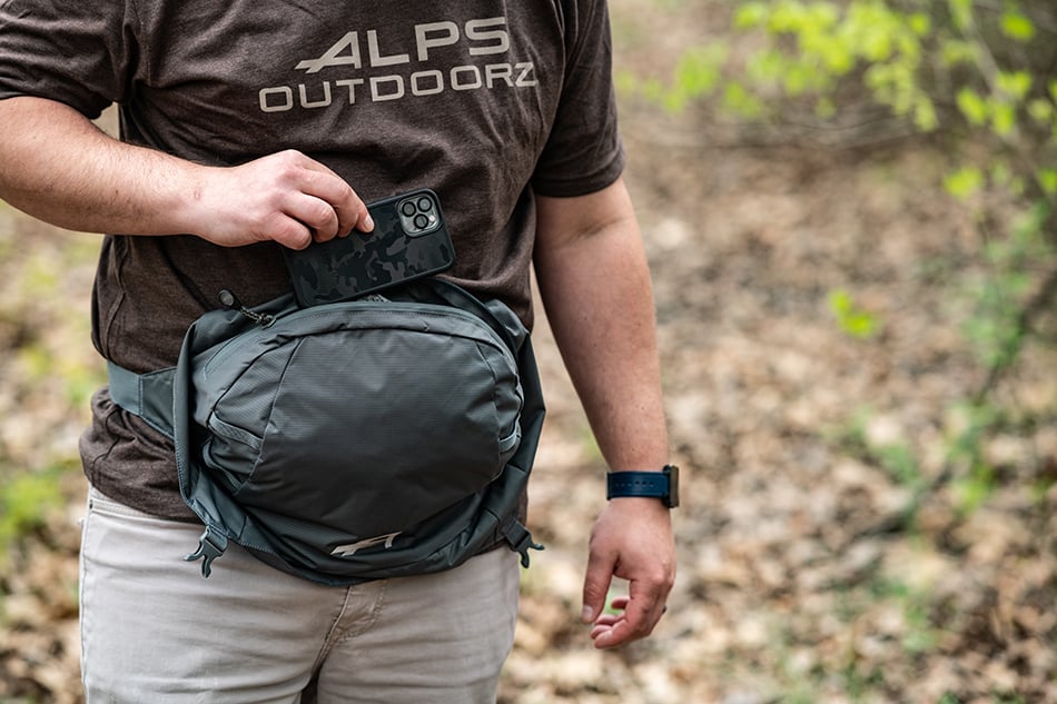 ALPS Mountaineering Caldera 75 Backpack - Gray - official manufacturer image 20