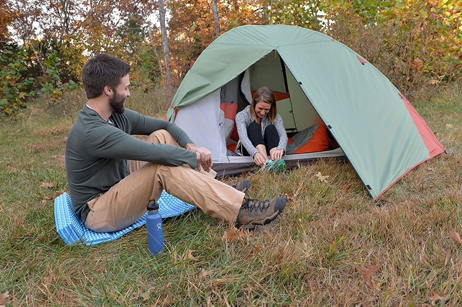 ALPS Mountaineering Foldable Foam Mat - Blue - official manufacturer image 8