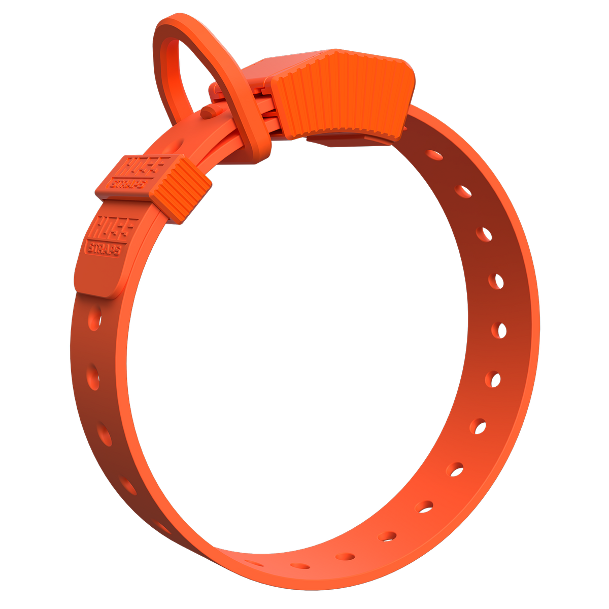 Hoss Straps FIELD COLLAR - orange example, product view