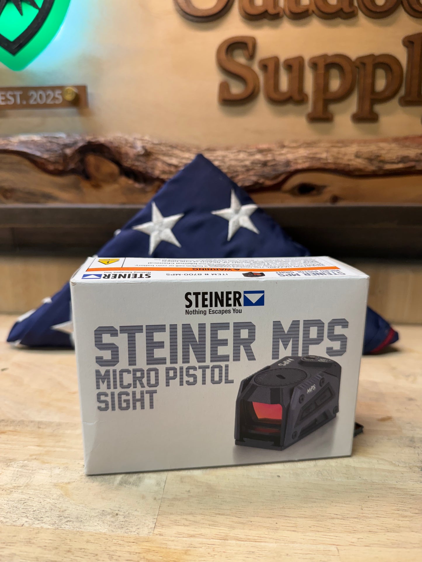 Steiner MPS Micro Pistol Sight - 3.3 MOA Red Dot