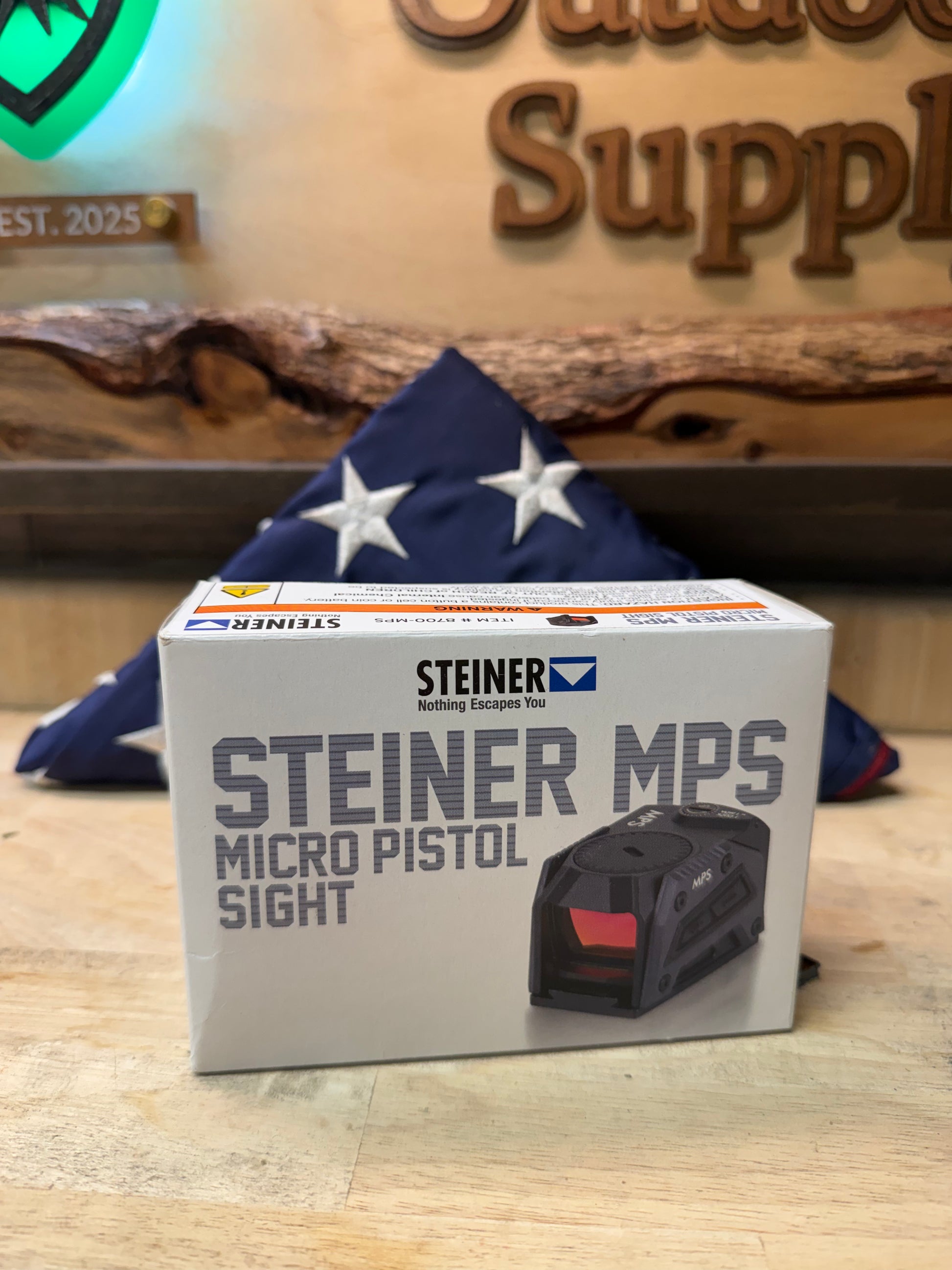 Steiner MPS Micro Pistol Sight - 3.3 MOA Red Dot