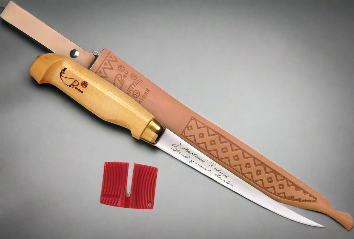 Rapala Fish 'n Fillet Knife - 4 Inch with Sheath and Sharpener