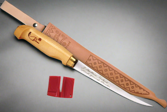 Rapala Fish 'n Fillet Knife - 4 Inch with Sheath and Sharpener