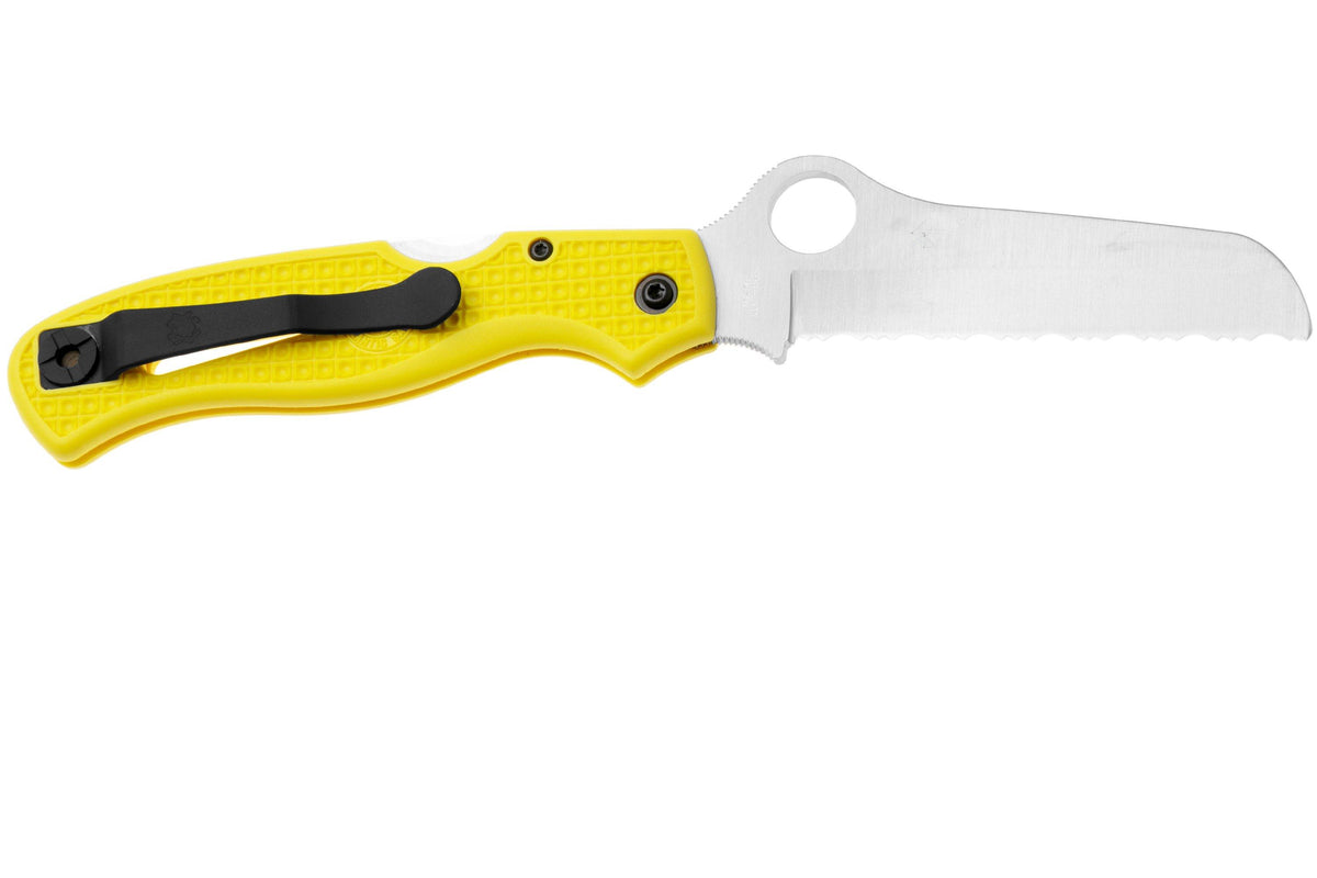 Spyderco Atlantic Salt SpyderEdge Knife - Yellow