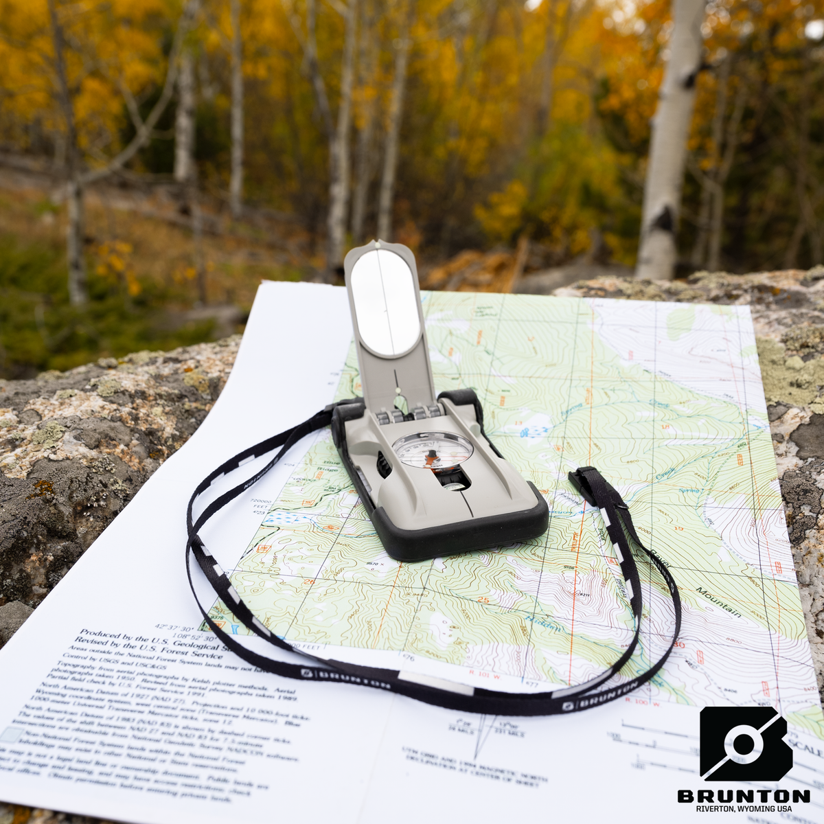 Brunton TruArc 20 Mirrored Compass - official manufacturer image 12