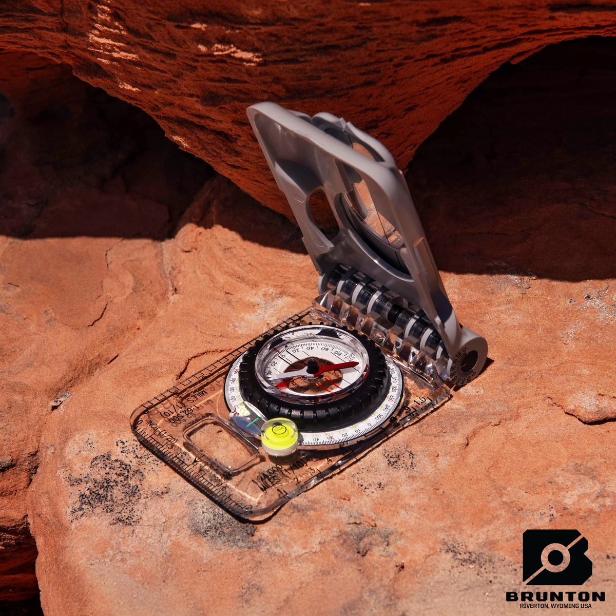 Brunton TruArc 20 Mirrored Compass - official manufacturer image 13