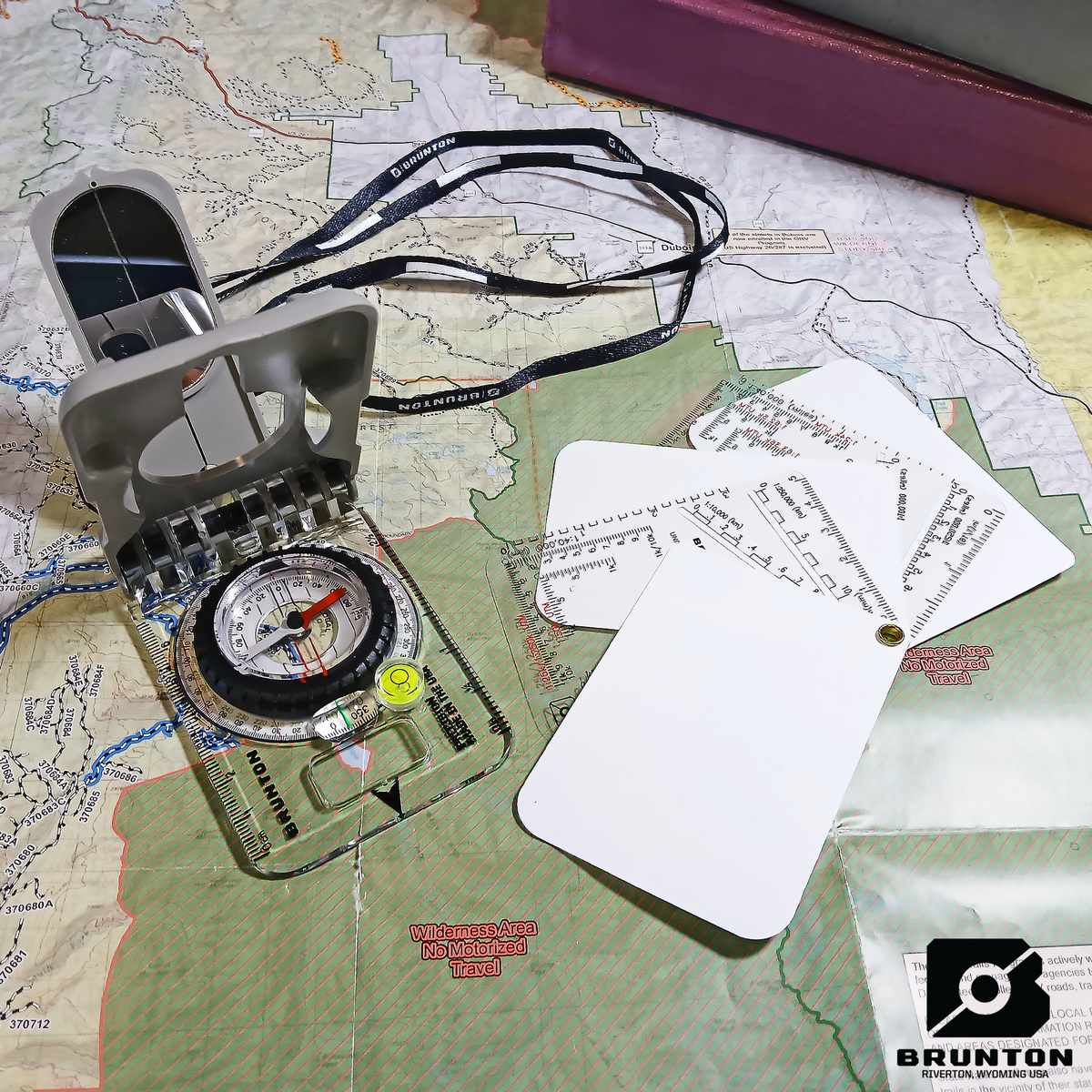 Brunton TruArc 20 Mirrored Compass - official manufacturer image 14