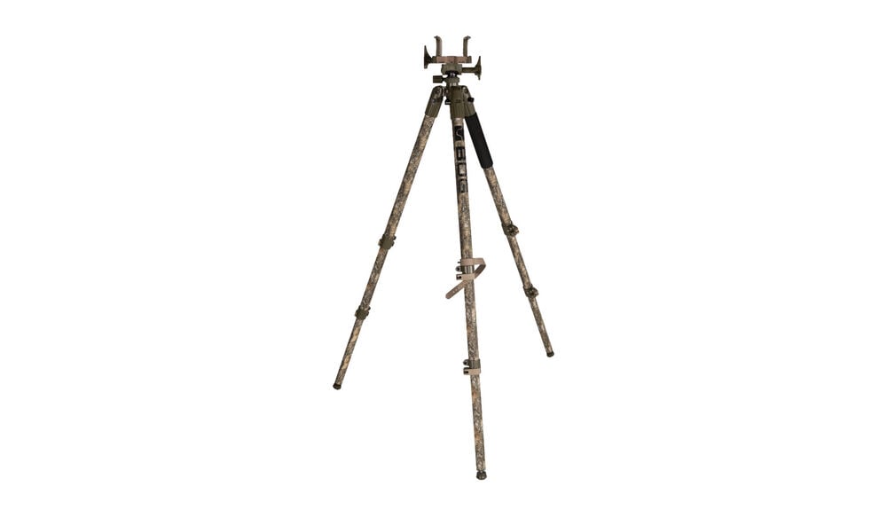 BOG Camo DeathGrip aluminum tripod in Realtree EXCAPE
