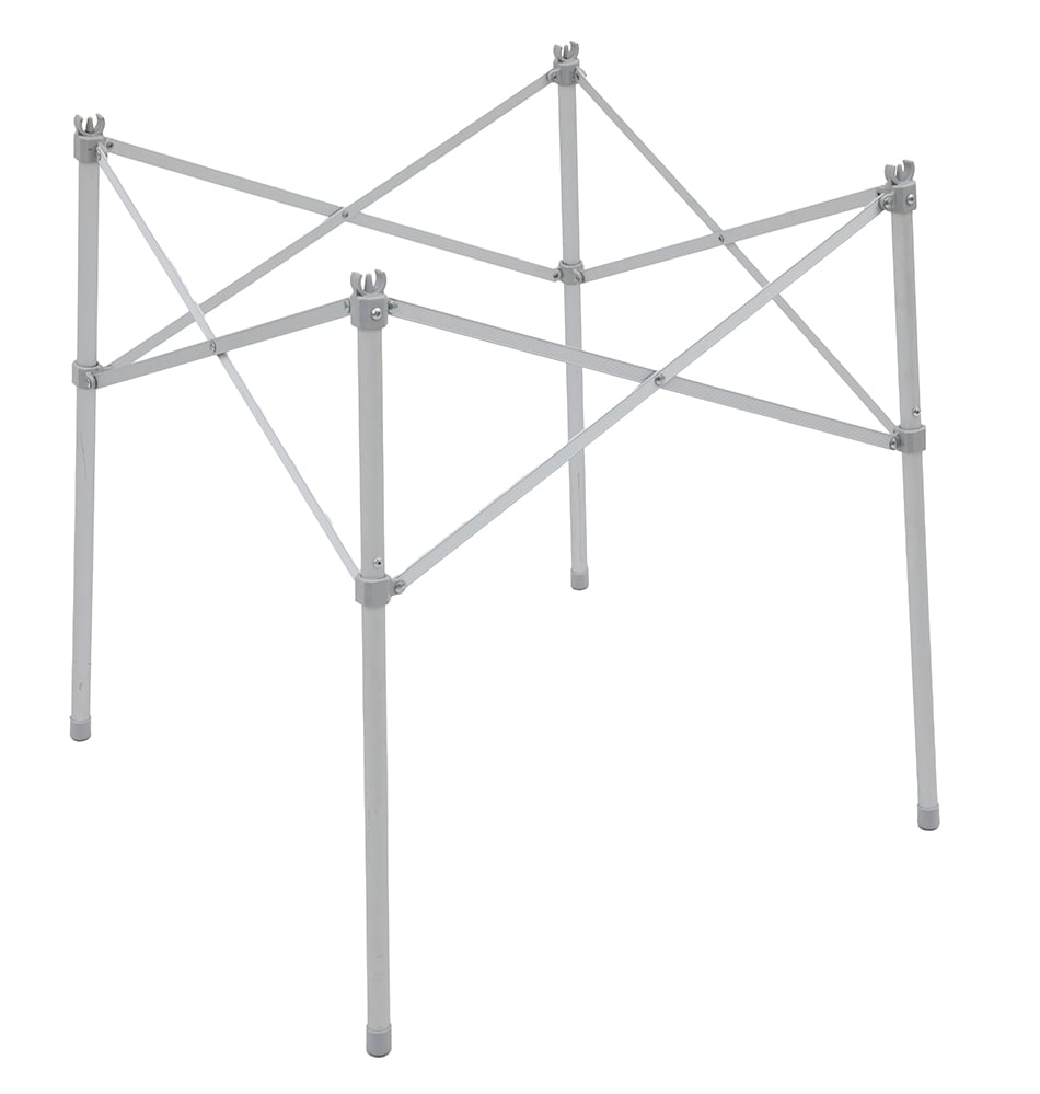 ALPS Camp Table folding aluminum frame with tabletop removed