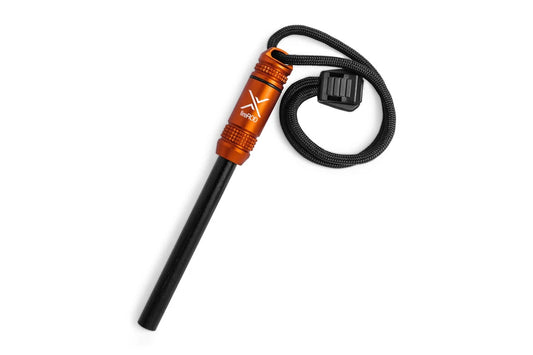 Exotac fireROD Ferrocerium Fire Starter - Blaze Orange