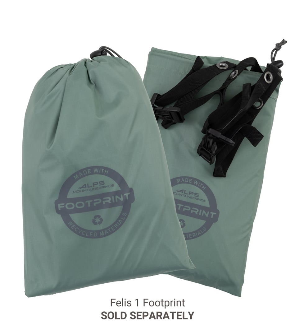 ALPS Felis 1 footprint and storage sack; footprint sold separately