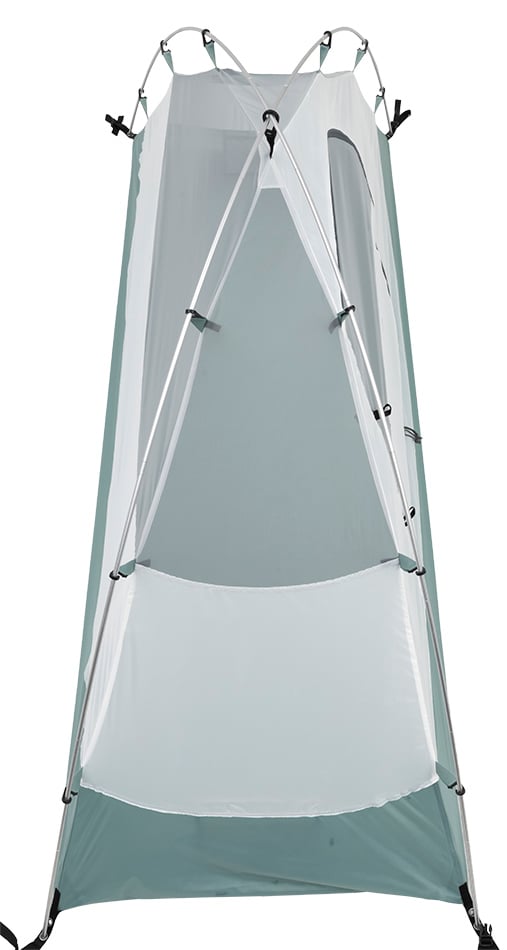 Overhead view of the narrow ALPS Felis 1 tent body
