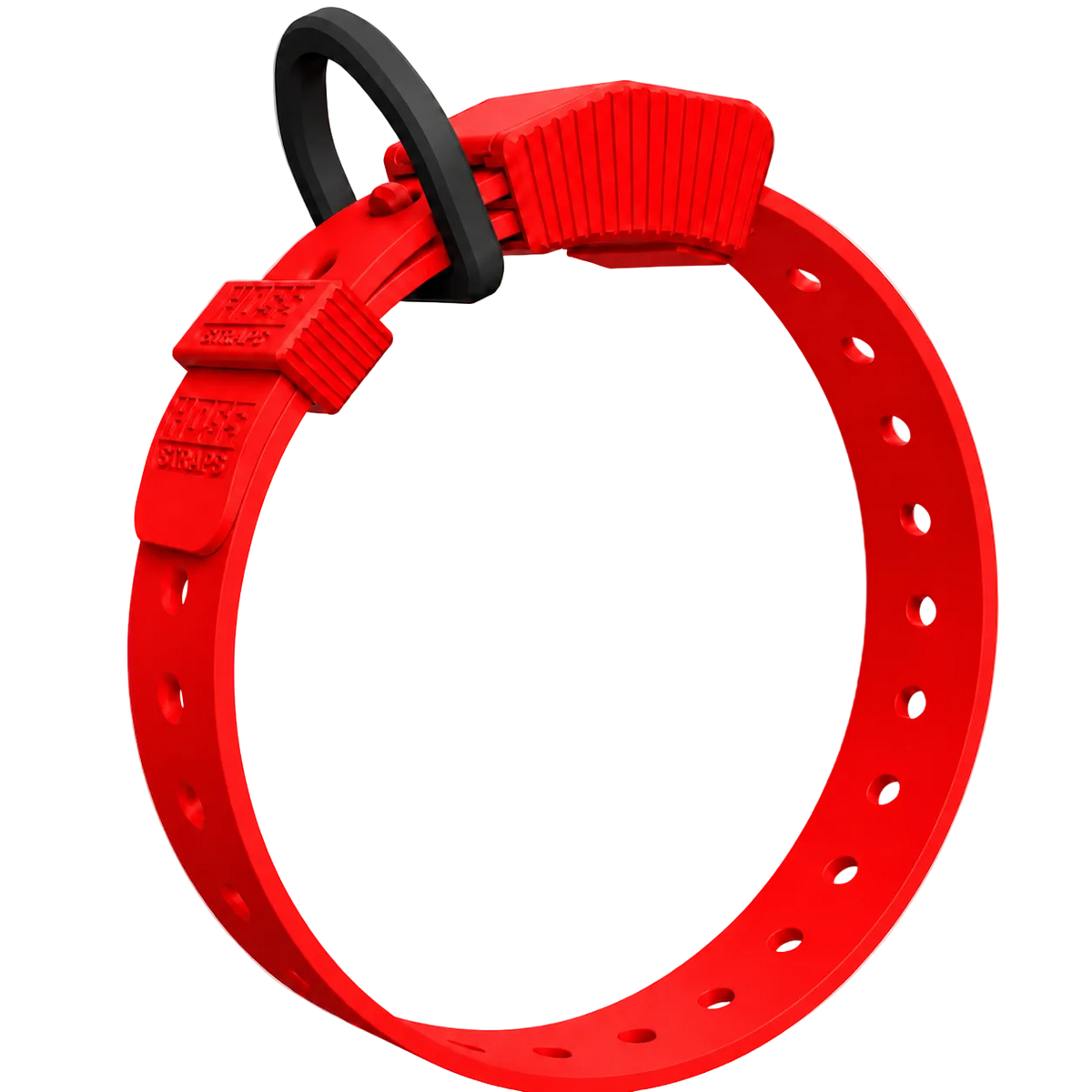 Hoss Straps FIELD COLLAR - red example, product view