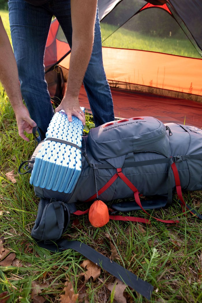 ALPS Mountaineering Foldable Foam Mat - Blue - official manufacturer image 10