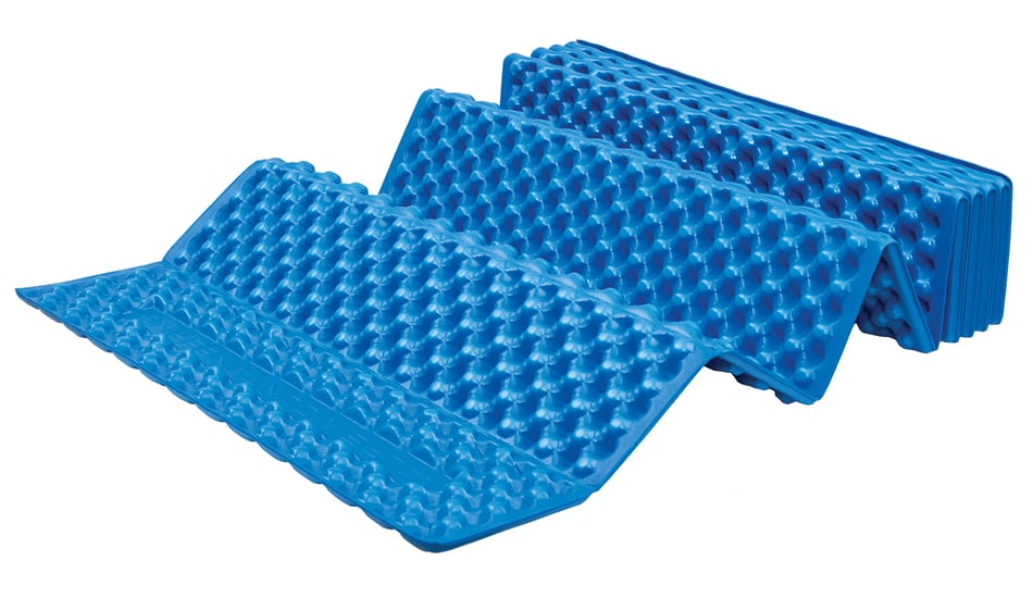 ALPS Mountaineering Foldable Foam Mat - Blue - official manufacturer image 3