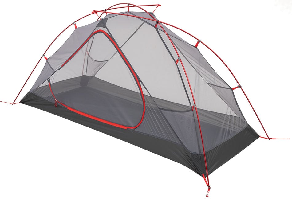 ALPS Mountaineering Helix 1-Person Backpacking Tent - Charcoal/Red