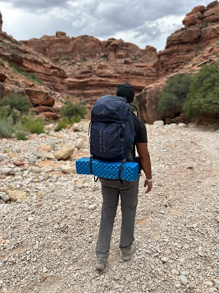 ALPS Mountaineering Foldable Foam Mat - Blue - official manufacturer image 11