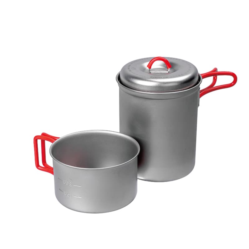 Evernew Ti U.L. Solo Set 750 - Titanium Cook Set - official manufacturer image 2