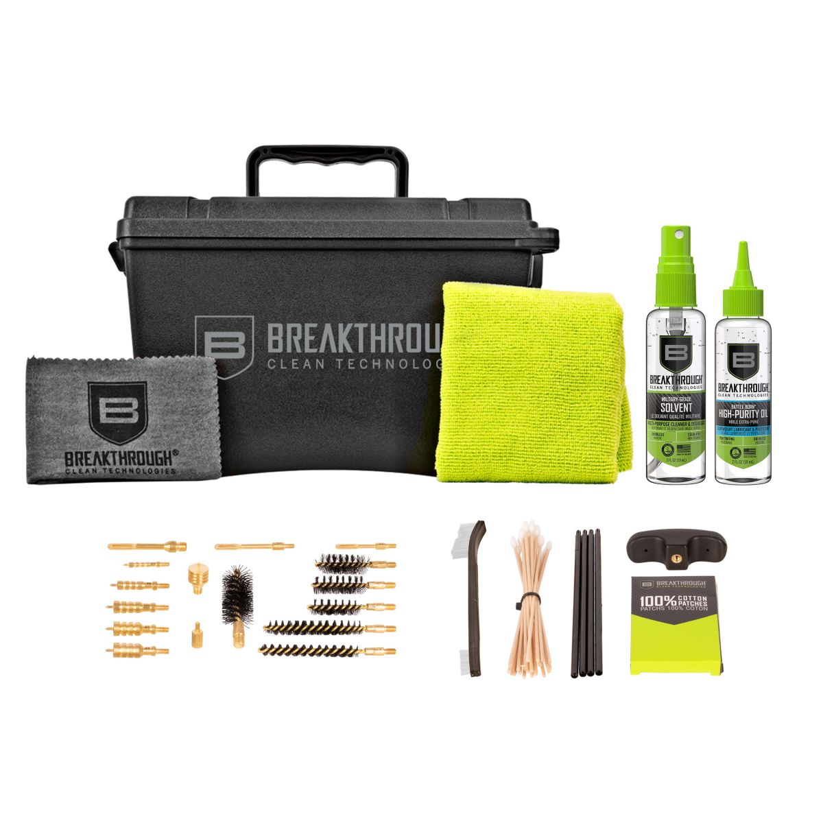 Breakthrough Universal Ammo Can Firearm Cleaning Kit - official manufacturer image 2