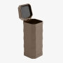 Flat Dark Earth Magpul DAKA Can 2.0 upright with its lid open