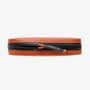 Orange Magpul DAKA Utility Organizer, Standard, side view showing the zipper pull