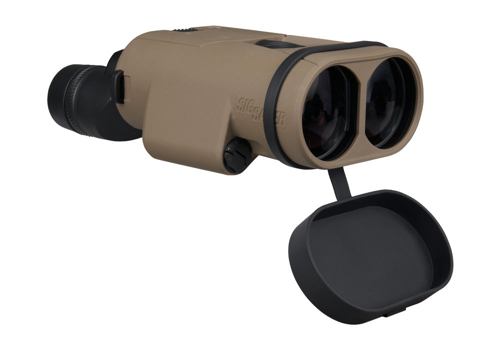 SIG SAUER ZULU6 HDX PRO 18x50 Flat Dark Earth — side and eyepiece view