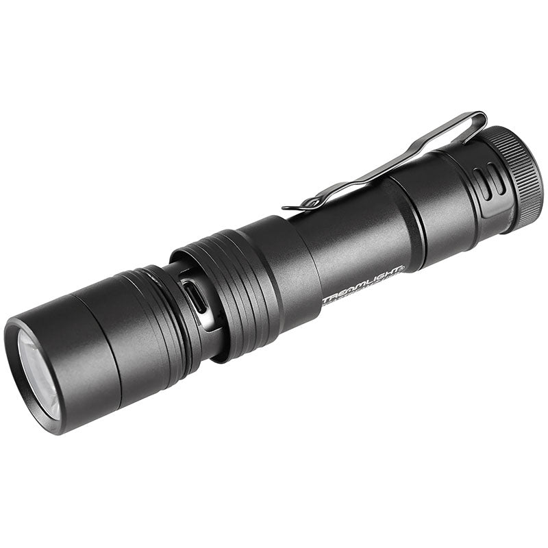 Streamlight MegaStream USB — pocket clip and side view