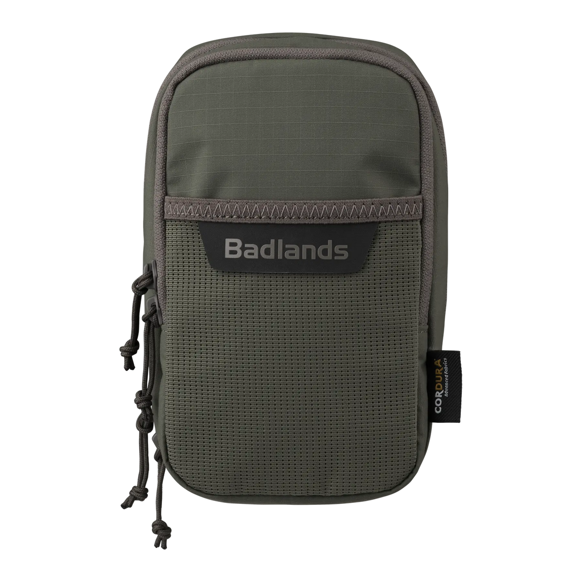 Badlands Vertical Pocket Olive — front organization panel